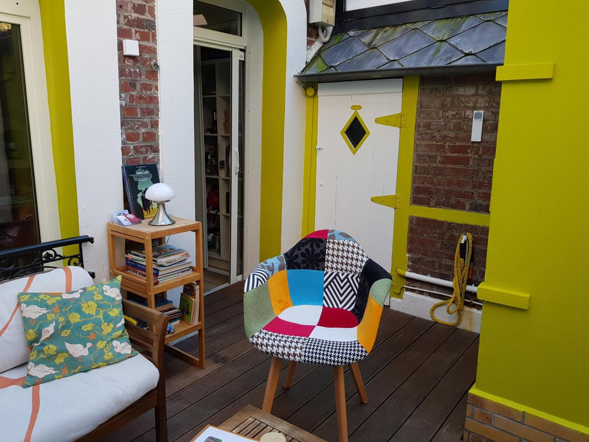 L'estivale Maison Cosy Avec Veranda Et Climatisation Holiday home Etretat